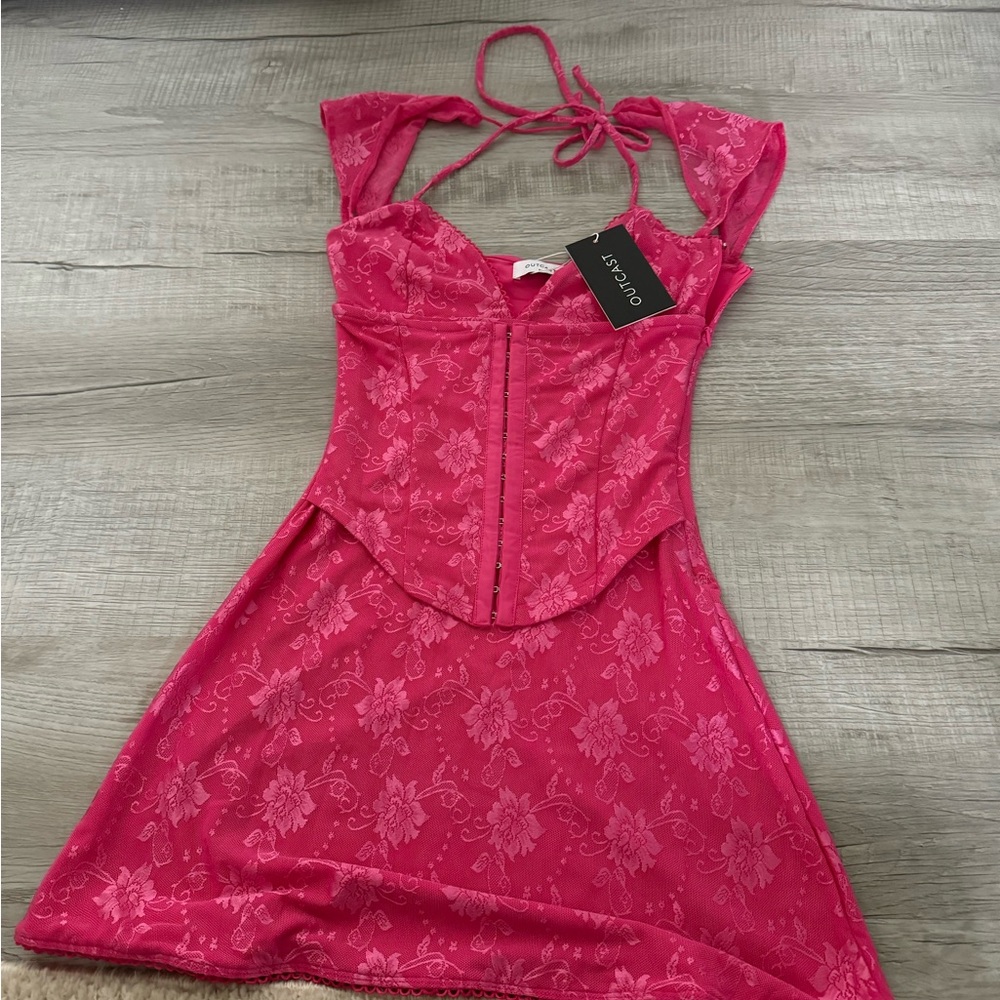Hot Pink Going Out Dress